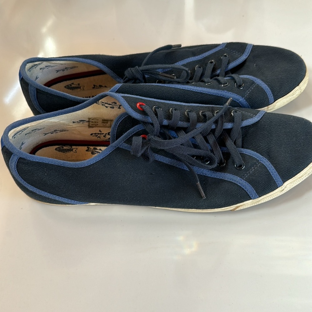 Ben Sherman Canvas Tennis Shoes Mens 12